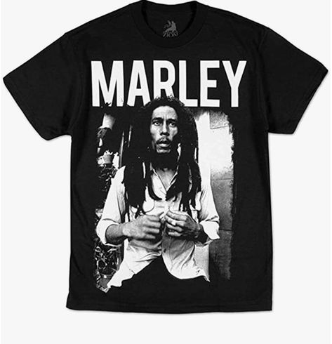 Bob Marley Men's Black & White Photo T-Shirt Black Retro Music Posters, Rock Music Posters, Bob Marley T Shirt, Bob Marley Shirt, Bob Marley Music, Bob Marley T Shirts, Denim Diy Clothes, Posters Music, T Shirt Outfit