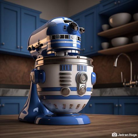 Star Wars Kitchen, Stand Mixers, Star Wars Room, Star Wars Decor, Bb 8, Kitchen Mixer, Disney Home, Star Wars Stuff, Cool Inventions