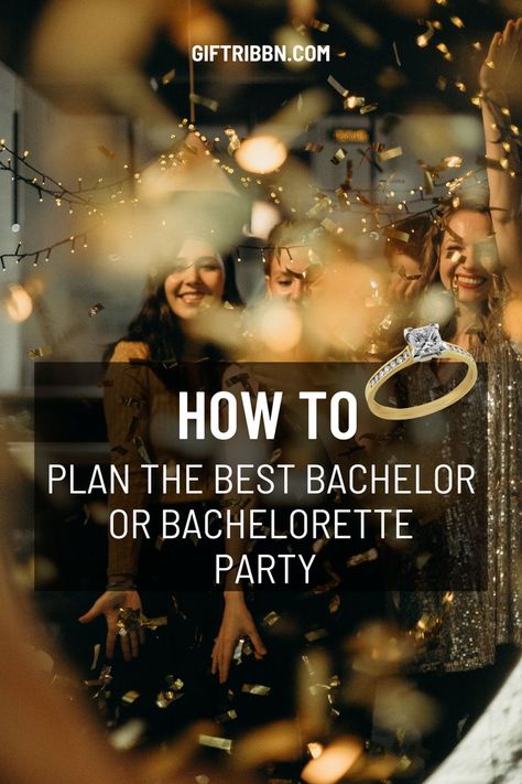 Tips and advice for planning a bachelor or bachelorette party. How to stay organized, and stress free. Bachelor And Bachelorette Party Combined Decorations, Bachelor Night, Bachelor/bachelorette Party, Tie The Knots, Maid Of Honor, Bachelorette Party, A Good Man, Good Things, How To Plan