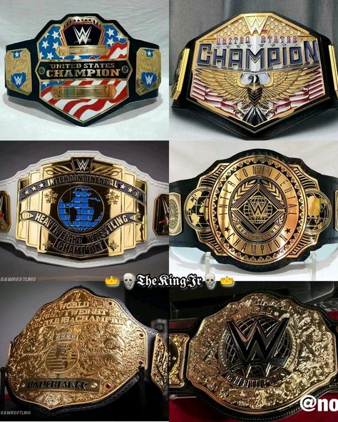 Aew Championship, Wwe Belt, Wrestling Gear Ideas, Wwe Championship Belts, Wwe Belts, Wrestling Belts, Wwe Elite, Wwe Pictures, Championship Belt