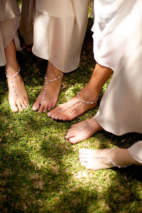 cute for outdoors Beach Inspired Wedding, Wedding Pedicure, Beach Wedding Destination, Beach Wedding Sandals, White Wedding Decorations, Beach Wedding Inspiration, Double Wedding, Beach Destination Wedding, Cute Wedding Ideas