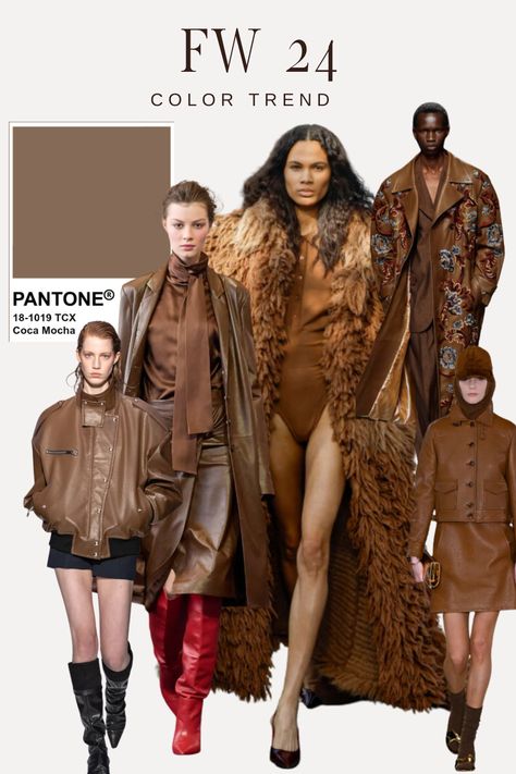 COLOR TRENDS FOR FALL 2024 PANTONE FASHION TRENDS COLOR TRENDS FALL FASHION Chocolate Brown Fall 2024, Mod Board Fashion, Aw Fashion 2024, Ss 25 Color Trends, Fall 2024 Fashion Color Palette, Pantone Fall Winter Colors 2024 Trends, Fashion Forecast 2024/2025, Aw24/25 Fashion Trends, Fall Runway 2024