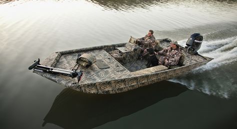 14 foot modified v duck hunting boats - Google Search Jon Boat Project, Mud Boats, Aluminum Jon Boats, Duck Blind Plans, Duck Hunting Boat, Duck Boats, Boat Upgrades, John Boats, Jon Boats