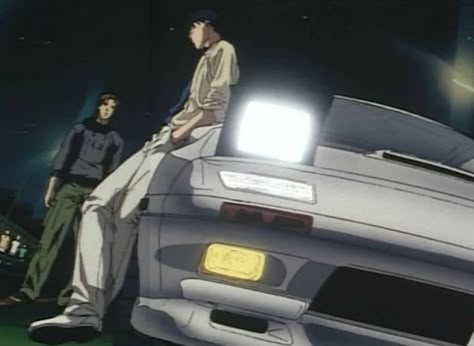 Initial D Ryosuke, Ryosuke Takahashi, Wangan Midnight, Initial D Car, Arte Grunge, Arte 8 Bits, Initial D, Old Anime, 90s Anime