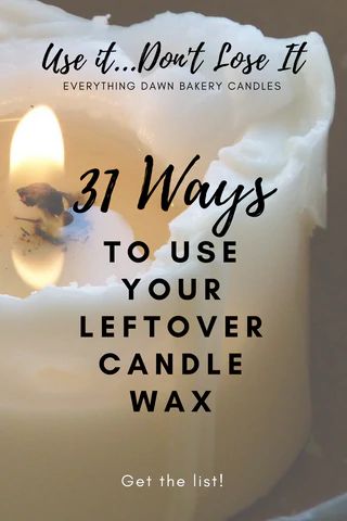 Repurpose Candle Wax, Leftover Candle Jars, Recycle Candle Wax, Reuse Candle Wax, Candle Wax Crafts, Candle Wax Art, Leftover Candle Wax, Wax Crafts, Reuse Candle Jars