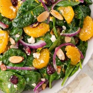 Mandarin Orange Salad - Rachel Cooks® Mandarin Salad Recipe, Recipes With Mandarin Oranges, Tangerine Salad, Mandarine Recipes, Mandarin Salad, Mandarin Orange Salad, Vegan Butternut Squash Soup, Christmas Salad Recipes, Broccoli Cauliflower Salad