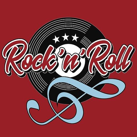 Roll Logo, Sock Hop Party, 50s Rock And Roll, 1950s Rock And Roll, Rockabilly Music, Whatsapp Wallpapers Hd, Rockabilly Art, Rock N Roll Art, 50s Rockabilly