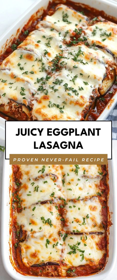 Image for Juicy Eggplant Lasagna Best Healthy Lasagna Recipe, Chicken Eggplant Lasagna, Eggplant Lasagna Recipes, Aip Lasagna, Eggplant Lasagna Vegetarian, Keto Eggplant Lasagna, Veg Lasagna Recipe, Eggplant Parmesan Lasagna, Lasagna Eggplant