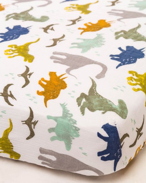 Dinosaur Bedroom, Dinosaur Room, Midnight Rose, Dinosaur Nursery, Garden Watercolor, Watercolor Roses, Mia 3, Big Boy Room, Fitted Crib Sheet