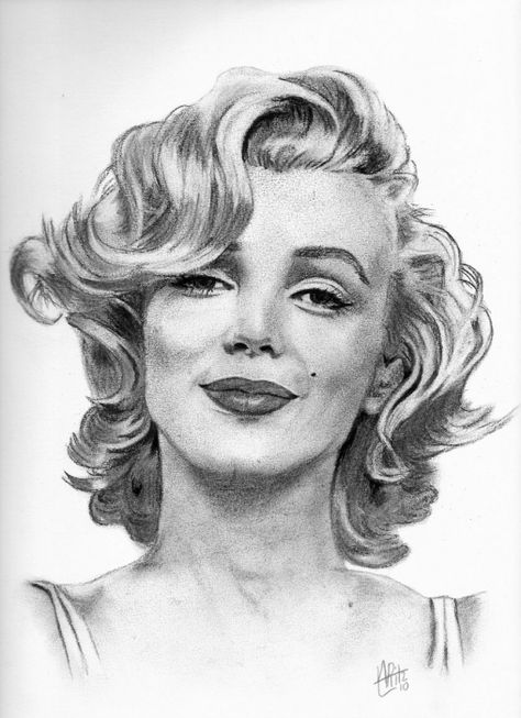 Marilyn Monroe by ARitz  This image first pinned to Marilyn Monroe Art board, here pinterest.com... Monroe Drawing, Marilyn Monroe Drawing, Marilyn Monroe Tattoo, Marilyn Monroe Artwork, Marilyn Monroe Portrait, Marilyn Monroe Art, Celebrity Drawings, Drawing Faces, Marilyn Monroe Photos