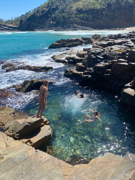 Beach Day Trip, Ocean Friends, Water Ocean, Summer Water, Summer Goals, Rock Pools, Sunset Sunrise, Summer Bucket, Summer Feeling