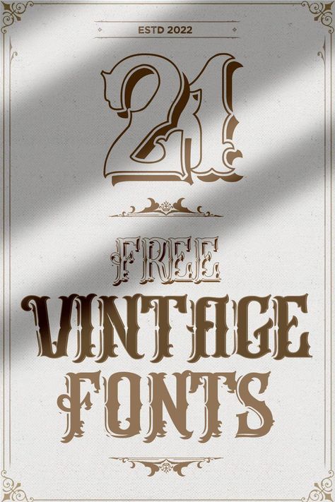 free fonts, vintage fonts, retro fonts, western fonts, rough fonts Letters Fonts Vintage, Font Inspiration Alphabet, French Labels Vintage, Old Time Fonts Alphabet, Vintage Font Numbers, Antique Fonts Vintage, Rustic Fonts Vintage, Type Styles Fonts, 1920s Fonts Typography