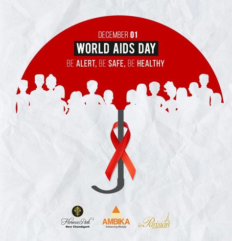 Together we must work hard to put an end to this disease and have a beautiful tomorrow…. Best wishes on World AIDS Day. #aidsday #aids #worldaidsday #hiv #aidsawareness #hivaids #hivawareness #hivprevention #awareness #mentalhealthawareness #communityoutreach #ambikarealcon Hiv Aids Art Poster, World's Aids Day, Aids Awareness Poster Art, World Aids Day Posters, World Aids Day Creative Ads, Aids Poster Design Art, Worlds Aids Day, Aids Day Poster, Aids Ribbon