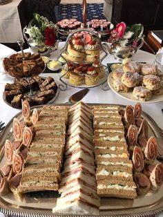 Tea House Food, Tea Time Menu Ideas, High Tea Platter, Afternoon Tea Buffet Table, Tea Party Wedding Food, Tea Party Buffet Table Display, Afternoon Tea Set Up, Tea Party Food Table Display, Afternoon Tea Wedding Reception