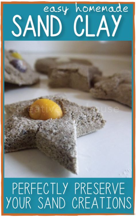 How to Make Sand Clay Sand Creations, How To Make Sand, Sand Clay, Reflective Practice, Dough Recipes, Sand Play, Sand Crafts, Reggio Inspired, Daily 5