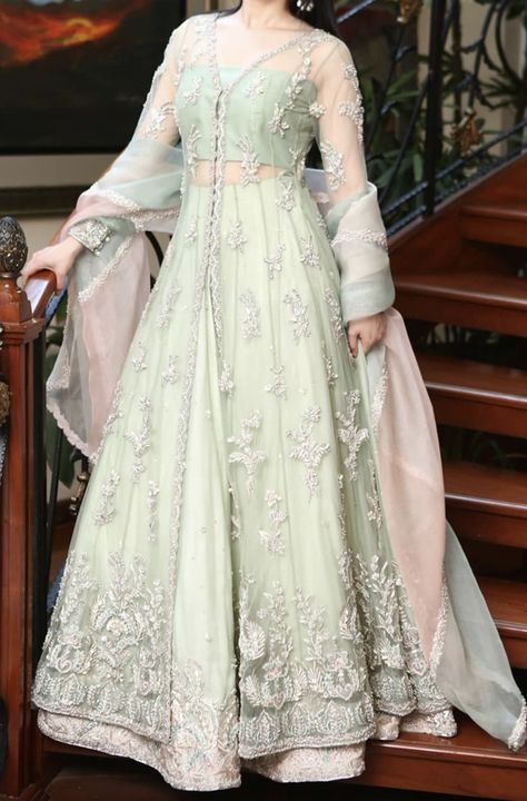 Dress For Groom Sister, Goun Pic Design For Wedding, Simple Engagement Dress For Bride Pakistani, Walima Outfits For Sisters, Lahga Design Latest, Walima Dresses Pakistani For Sisters, Mastani Dress, Engagement Dress For Bride, Desi Wedding Dresses