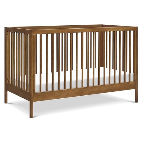 Amazon.com : DaVinci, Birdie 3-in-1 Convertible Crib, Walnut, Easy Assemble, Greenguard Gold Certified : Baby Davinci Crib, Wood Crib, Classic Nursery, Baby Mattress, Improve Indoor Air Quality, Adjustable Mattress, Convertible Crib, Swivel Glider, Modern Nursery