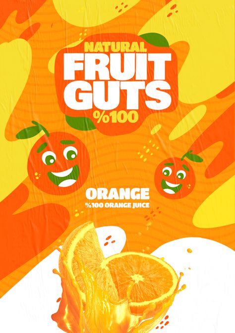 Mango Juice Packaging Design, Traditional Food Branding, Orange Juice Packaging Design, Orange Juice Design, Juice Typography, Apple Juice Packaging, Fruit Juice Design, Juice Graphic Design, Fruit Juice Packaging Design