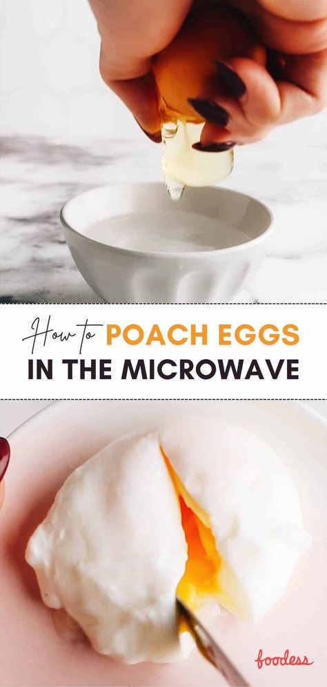 Do you love poached eggs but hate the hassle? Poaching eggs can be tricky, but I have a solution for you! With this easy microwave method, you can have perfect poached eggs in a matter of minutes. All you need is a Microwave-safe dish, something to Cover the dish, Microwave, Boiled tap water, Egg, and Vinegar. Plus, cleanup is a breeze with this technique. So what are you waiting for? Read the full blog to learn how to poach eggs in the Microwave. Cook Egg In Microwave, Egg Anatomy, Microwave Poached Eggs, Egg In The Microwave, Poached Eggs Microwave, Best Poached Eggs, Lunch Ideas For Guests, Poached Eggs Breakfast, Cooking Poached Eggs