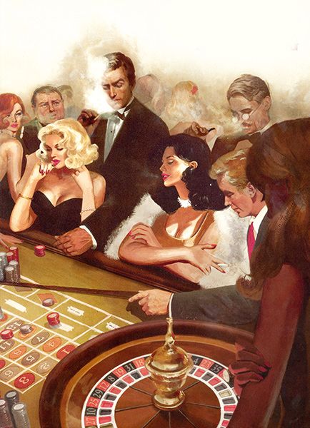 Illustrated 007 - The Art of James Bond: Casino Royale Edition from the Folio Society 007 Casino Royale, Fabian Perez, Illustration Pop Art, Jack Vettriano, Robert Mcginnis, Casino Decorations, Gil Elvgren, Boris Vallejo, Gentlemans Club