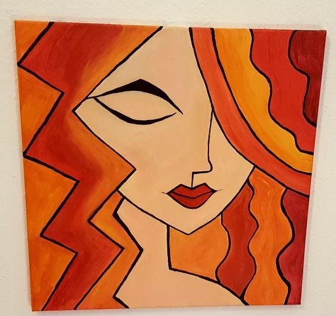 Cubism Abstract Art, Abstractionism Art Paintings, Pop Art Drawings Ideas Inspiration, Easy Abstract Art For Beginners, Cubism Art Paintings Easy, Cubism Art Easy, Kubisme Art Simple, Kubizm Art, Cubism Art Ideas Easy