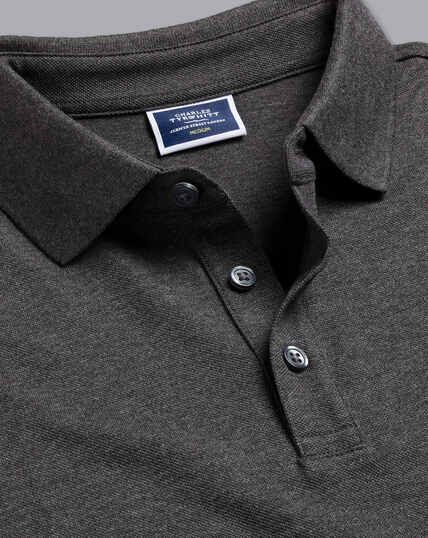 Men's New Polo Shirts | Charles Tyrwhitt Smart Casual Wardrobe, Charles Tyrwhitt, Pique Polo Shirt, Cotton Polo Shirt, Cotton Polo, Formal Looks, Grey Shorts, Smart Casual, Sleeve Cotton