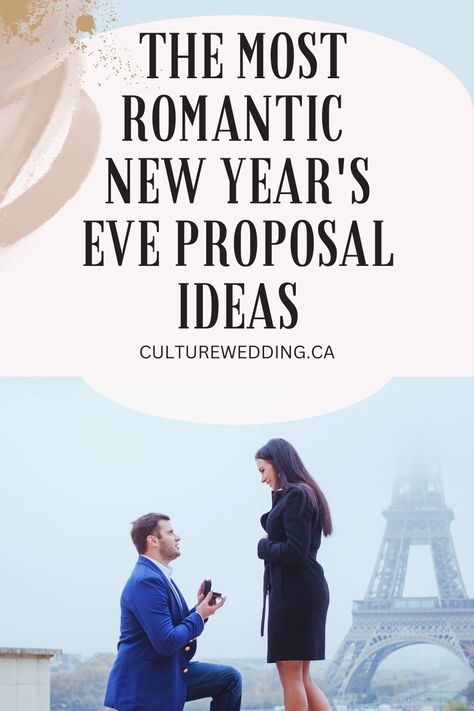 9 Romantic New Year's Proposal Ideas To Finish Off The Year! Ask To Marry Proposals, New Years Proposal Ideas Engagement, Proposal Set Up Ideas Outside Daytime, New Year’s Eve Proposal, Nye Proposal, New Years Proposal, New Years Eve Proposal, New Years Engagement, Proposal Tips