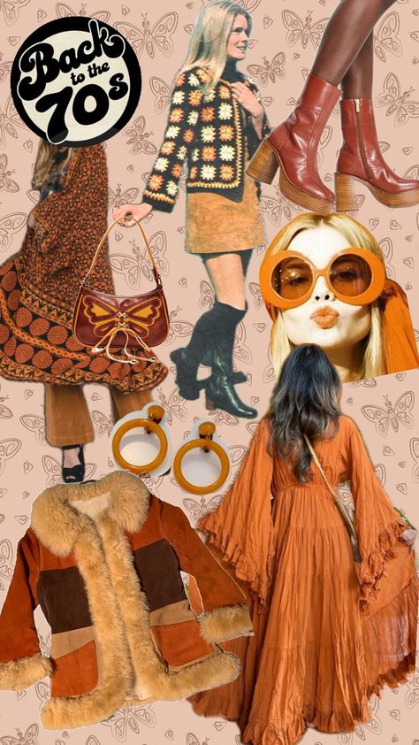 #70s #style #inspo Style Annee 70, 70s Moodboard, 70s Things, Woodstock Outfit, Early 70s Fashion, 70s Fashion Aesthetic, 1970 Outfits, 70s Fashion Women, Disco Makeup