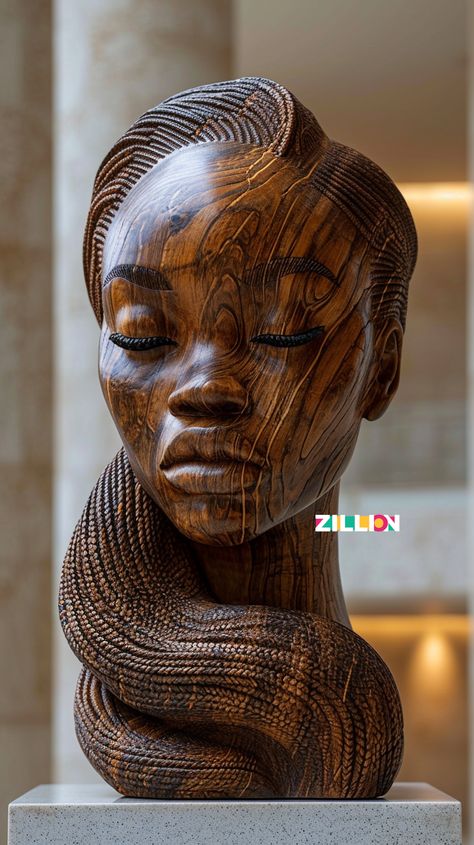 Brick Wall Design Ideas, Brick Wall Design, Black Sculpture, Africa Art Design, Wall Design Ideas, Afrique Art, Brick In The Wall, Afrocentric Art, Black Art Painting