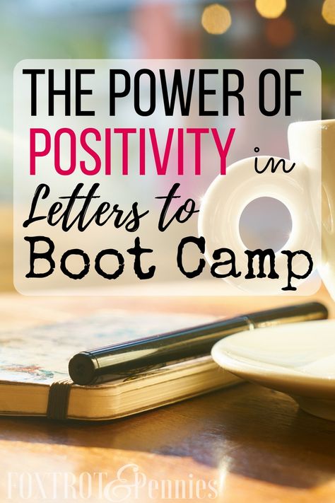 The Power Of Positivity In Letters To Boot Camp - Foxtrot and Pennies Letters To Marine Recruits Boot Camp, Words Of Encouragement For Navy Bootcamp, Letter To Soldier Ideas Writing, Letters To Bootcamp Ideas, Boot Camp Quotes, Air Force Boot Camp, Basic Training Letters, Military Send Off Party Ideas, Military Letters