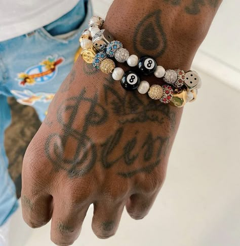 Custom Jewelry Men, Men’s Aesthetic Jewelry, Streetwear Men Accessories, Street Wear Jewelry Men, Stacked Jewelry Men, Men Aesthetic Jewelry, Mens Wrist Accessories, Mens Streetwear Jewelry, Black Men Jewelry Aesthetic