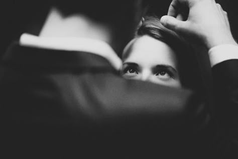 Eye contact. (via Bloglovin.com ) The Hating Game, Cute Imagines, Art Of Love, Black And White Photograph, Eye Contact, This Is Love, White Photo, Couple Pictures, Black And White Photography