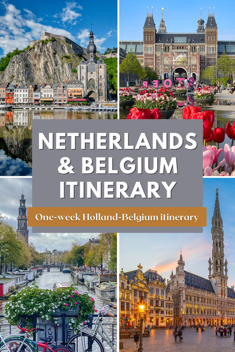 The Netherlands and Belgium are popular European destinations. This is why we've created a 7-day itinerary to visit these 2 countries.
Our itinerary includes: 7-day Netherlands and Belgium itinerary with the best places to visit · How to spend one week in the Netherlands and Belgium · Best attractions in Belgium and the Netherlands · What fits into a 7-day Netherlands and Belgium trip · Where to stay in Amsterdam and Brussels · Best places to visit on a Netherlands and Belgium trip Belgium Itinerary Map, Belgium Travel Itinerary, Netherlands And Belgium Itinerary, What To Do In Belgium, What To Do In Brussels, Benelux Travel, Brussels Itinerary, Belgium Itinerary, Belgium Trip