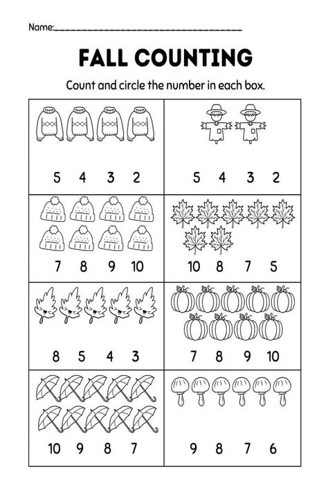 These worksheets useful will help students learn to count numbers 1-10 By counting the number of objects in each box and circle the correct number.😊 Worksheet For Nursery, Worksheet For Nursery Class, Preschool Counting Worksheets, Learning Numbers Preschool, Number Words Worksheets, Counting Worksheet, Counting Activities Preschool, Preschool Number Worksheets, Maths Worksheet