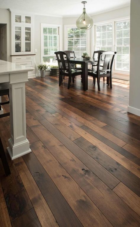 Bamboo Flooring Living Room, Floors Ideas, Wood Floor Colors, Hardwood Floor Colors, Hickory Flooring, Floor Makeover, Laminate Floors, Refinishing Floors, Floor Ideas