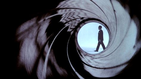 Dr. No Gun Barrel Intro James Bond Party, James Bond Theme, John Barry, 007 James Bond, David Fincher, James Bond Movies, Ian Fleming, Opening Credits, Bond Films