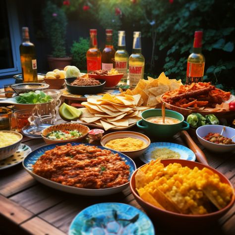 Fiesta Time! The Ultimate Guide to Hosting a Mexican Themed Party Mexican Banquet Ideas, Elegant Mexican Theme Party, Fiesta Dinner Party, Mexican Party Ideas, Fiesta Party Food, Cocktail Tasting, Fall Rehearsal Dinners, Mexican Dinner Party, Mexican Theme Party