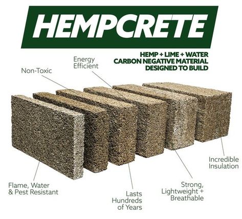 Hemp Building, Green Building Materials, Eco Buildings, Hemp Plant, Sustainable Building Materials, Sustainable Building, Eco Home, Natural Building, Traditional Building