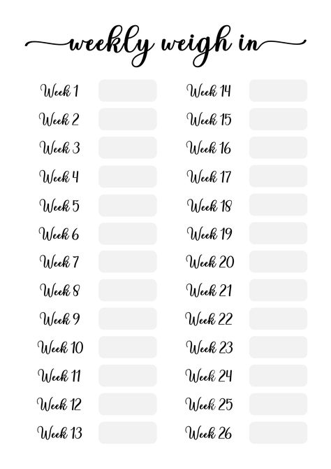 Ultimate Weight Loss Journal: Printable Digital Tracker to help you track your weight loss progress, including weight loss chart, measurements, weekly weigh in, food diary & meal planner. #weightloss #weightlossjournal #diet_planner Weekly Weigh In, Weekly Weight Tracker, Saving Money Chart, Diet Tracker, Goal Charts, Weight Tracker, All Body Workout, Diet Planner, 52 Weeks