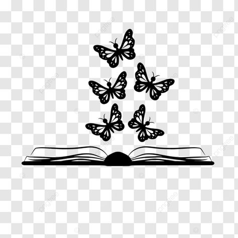 open book with butterflies flying silhouette illustration vector book butterfly open png Open Book With Butterflies, Book Butterfly, Png Butterfly, Butterfly Vector, Silhouette Illustration, Flyer Layout, Butterflies Flying, Open Book, Png Transparent Background