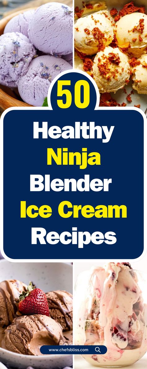 50+ Delicious Ninja Blender Ice Cream Recipes for Every Craving! Vitamix Ice Cream Recipes Healthy, How To Make Ice Cream In A Ninja Blender, Ice Cream In Ninja Blender, Ninja Twisti Blender Recipes, Ninja Blender Ice Cream, Ninja Auto Iq Blender Recipes, Ice Cream Ninja Blender, Ninja Blender Ice Cream Recipes, Ninja Recipes Blender