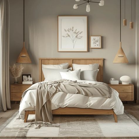 Bedroom Scandinavian Style, Scandinavian Interior Bedroom, Scandinavian Bedrooms, Japandi Bedroom, Restful Bedrooms, Bedroom Scandinavian, Scandinavian Design Bedroom, Peaceful Bedroom, Feng Shui Bedroom