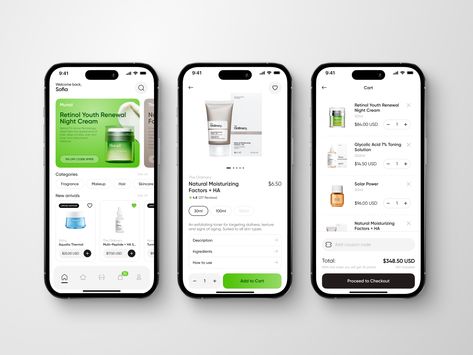 Cosmetics App Design, Ecommerce Mobile Design, Mobile Ecommerce Design, E Commerce App Design, Ecommerce Mobile App Design, Ecommerce App Design Mobile Ui, E Commerce Ui Design, E Commerce App Mobile Ui, Product Card Ui Design