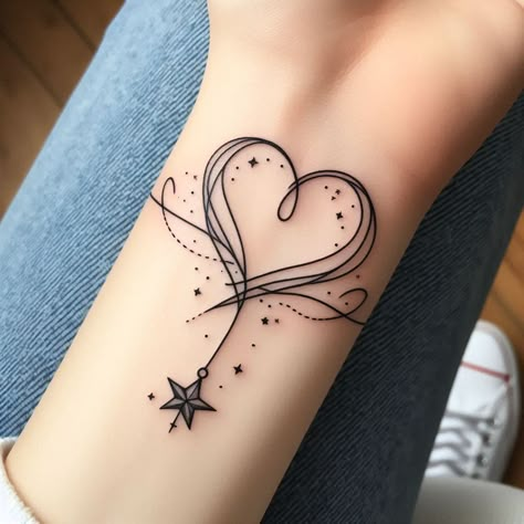 15 Delicate and Beautiful Wrist Tattoos to Adorn Your Wrists 11 Cute Heart Tattoos On Wrist, Heart Tattoo On Side Of Wrist, Small Wrist Tattoos For Women Unique Ideas Meaningful, Family Wrist Tattoos For Women, Heart Wrist Tattoos For Women, Around The Wrist Tattoo, Back Of Wrist Tattoo, Outside Wrist Tattoos For Women, Hearts Tattoos For Women