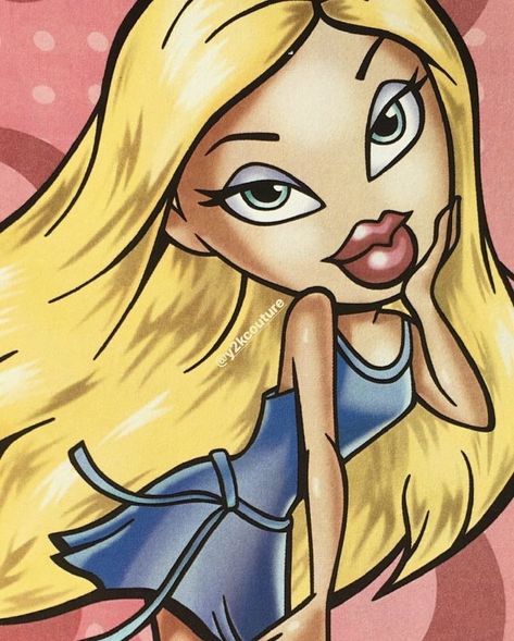 bratz cloe Bratz Artwork, Cloe Bratz, Bratz Art, Bratz Characters, Bratz Movie, Las Bratz, The Bratz, Bratz Doll Outfits, 2000s Cartoons