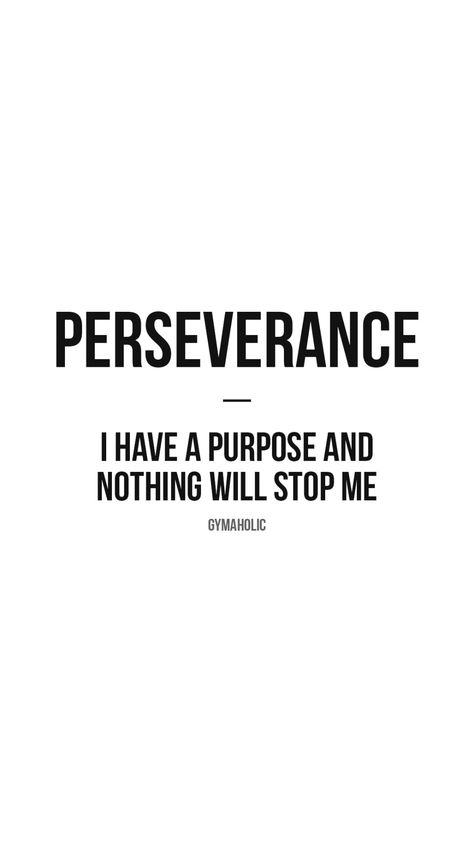 Perservance Quotes, Perseverance Quotes Motivation, Workout Quote, Perseverance Quotes, Purpose Quotes, Outing Quotes, One Word Quotes, Fitness Motivation Quotes Inspiration, Fitness App