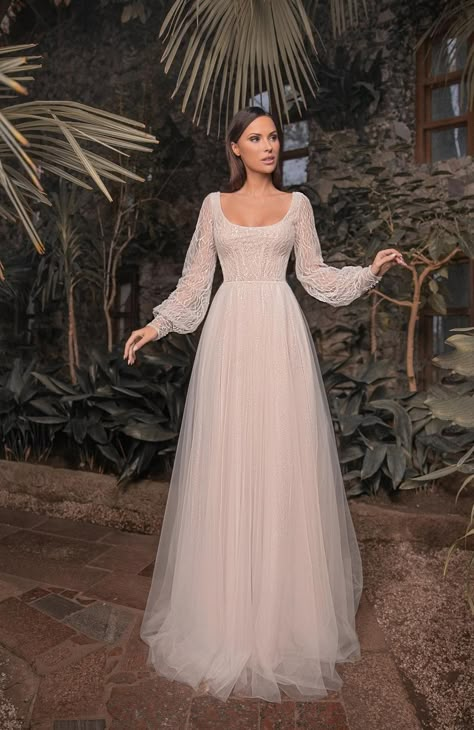 [SponsoredPost] Puffy Wedding Dresses Luxury Satin Trailing Tail Dress Women - Vintage Dresses #simplevintageweddingdress Simple Long Sleeve Lace Wedding Dress, Long Sleeve Lace Wedding Dress Vintage Modest, Flowy Wedding Dress Long Sleeve, Plus Size Wedding Dresses With Long Sleeves, Bride Dress Simple Romantic, Cream Long Sleeve Wedding Dress, Vintage Bride Dress Boho Bridal Gowns, Off White Wedding Dress With Sleeves, Simple Wedding Dress With Long Sleeves