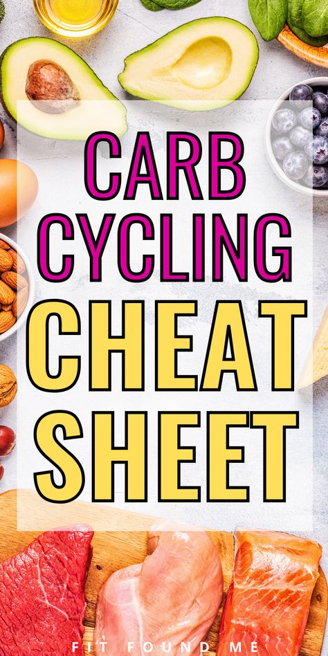 Carb Cycling For Women, Cycling For Women, Carb Cycling Meal Plan, Endomorph Diet, Carb Cycling Diet, Baking Powder Uses, Best Fat Burning Foods, Carb Cycling, Best Diet Plan