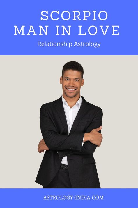 A Scorpio man in love is someone that needs understanding. Find out all you need to know here. Scorpio Husband, Scorpio Man In Love, Scorpio In Love, Men In Love Signs, Scorpio Men In Love, Scorpio Characteristics, Famous Scorpios, Scorpio Compatibility, Boyfriend Questions