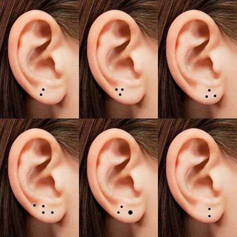 https://encrypted-tbn0.gstatic.com/images?q=tbn:ANd9GcSAaIHw1ksegzNBmStPMevrG2KfgHyD-OeDVw&usqp=CAU Lobe Piercing Stacked, Stacked Piercings Lobe, Stacked Earlobe Piercing, Stacked Lobe Piercing Ideas, Stacked Lobe Ear Piercings, Lobe Piercing Ideas, Stacked Lobes, Stacked Piercings, Stacked Lobe Piercing